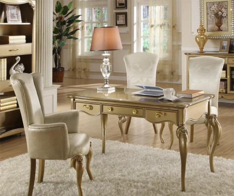 Schrijftafel Kantoor Tafel Klassieke Designer Kantoor Tafels Rococo Barok Nieuw
