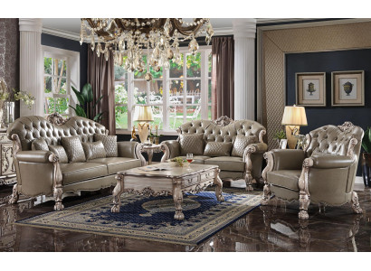 Barok Chesterfield bankstel Klassiek bank meubelen bankstel banken Nieuw