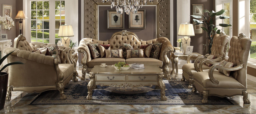 Luxe bankstel 3+2+1+1 zits set bank gestoffeerd banken bank