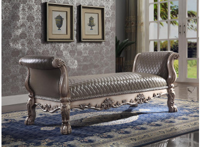Hocker Bank Poef Kussen Bijzettafel Poef Voetenbank Ottomaans Bank Barok Nieuw