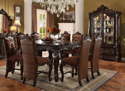 Barok antieke stijl eettafel houten tafel Echte klassieke designertafels.