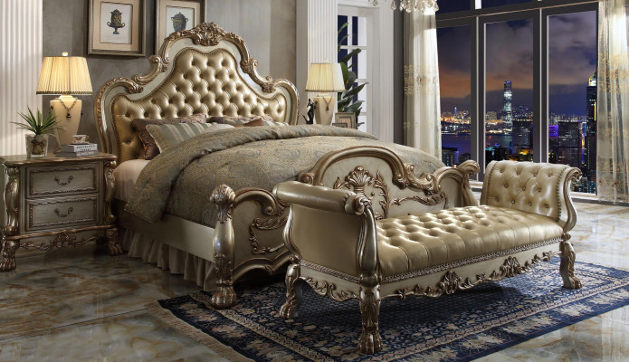 Chaiselongue Bank Ligbank Ligstoel Liggen Chaise Leer Barok Rococo