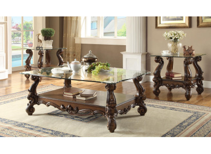 Edele designer salontafel bijzettafel decoratieve bank woonkamer tafel barok