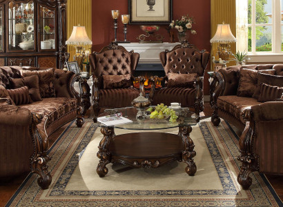 Woonkamer meubels, klassieke bankstel, salontafel, bank, bankstel.