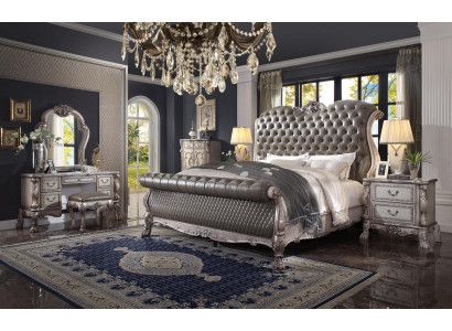 Slaapkamer 6-delige set design. Slaapkamer compleet set bed nachtkastje ladekast nieuw