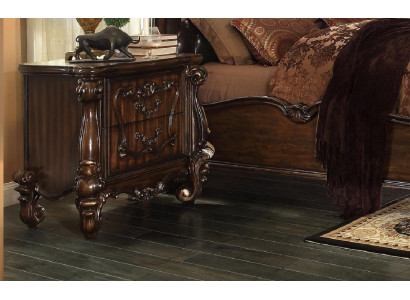Klassiek nachtkastje nachtkast massief console plank slaapkamer hout nieuw