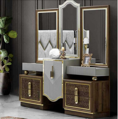 Modern Design Kaptafel met Spiegel Slaapkamer Nieuw Luxe