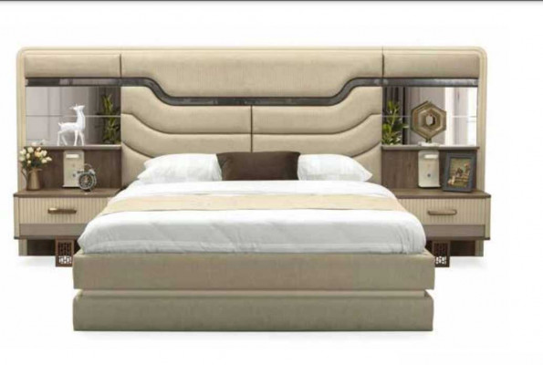 Meubelbedden Luxe Bed 2x Nachtkastjes 3-delig Slaapkamerset Ontwerp