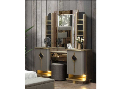 Stijlvolle kaptafel met spiegel Perfect meubilair in de slaapkamer nieuw
