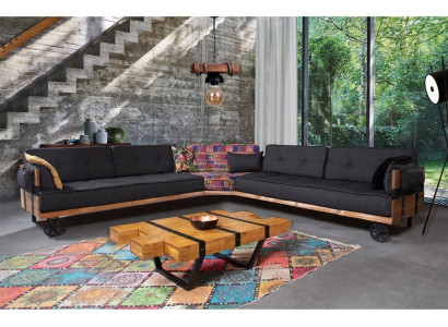 Loft Salontafel Designmeubels Tafel 130x80 Woonkamer Houten salontafel