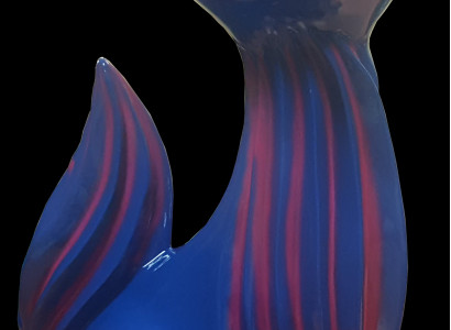 Abstracte figuur Vos Figuren Abstract Standbeelden ontwerper Loft kleurrijke sculpturen