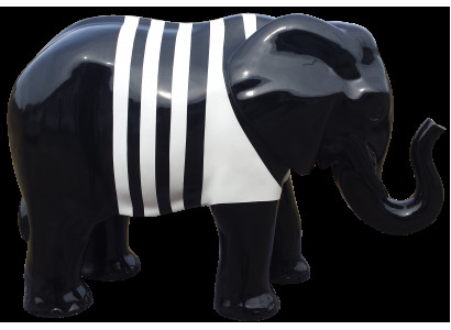 Abstracte decoratie olifant figuur standbeeld decor tuin moderne beeldhouwwerken.