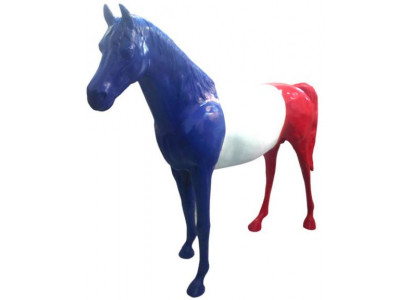 Paardenstandbeeld Frankrijk Decoratiestatuen Deco Sculpturen Abstracte Kunst xxl
