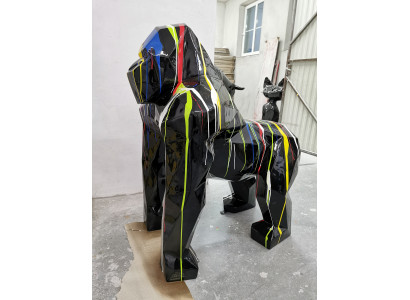 Beelden Standbeelden Decoratie Deco Gorilla Tuin Nieuw Ontworpen Figuur Moderne Standbeeld