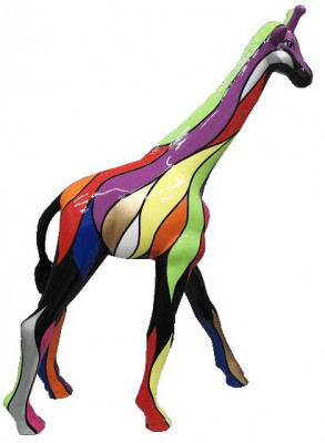 Ontwerp standbeeld Kleurrijke sculptuur Abstracte figuren Beelden Met de hand beschilderd Decoratie