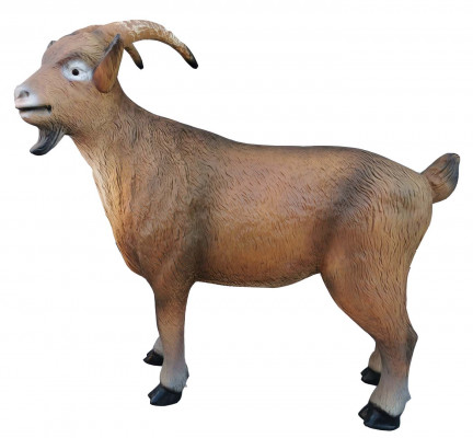 Figuren Moderne Dekorationen Garten Figuren Ziege Skulptur Skulpturen Tier Zoo  Beelden Moderne decoraties Tuinbeelden Geitenbeeld Sculpturen Dierentuin