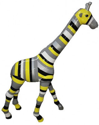 Beeldhouwwerken Sculpturen Ontwerp Woondecoratie Figuren Abstracte Giraffe Figuur Decoratie