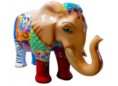 Woondecoratie sculpturen Abstract olifant ontwerp standbeelden figuren figuur decoratie.