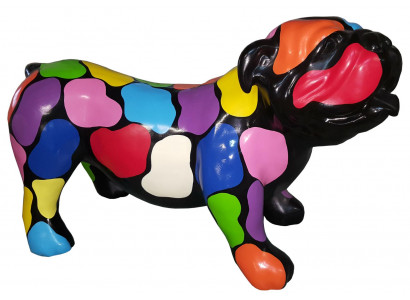 Moderne figuren decoratie hond tuin sculptuur beeldhouwkunst designer figuur standbeeld
