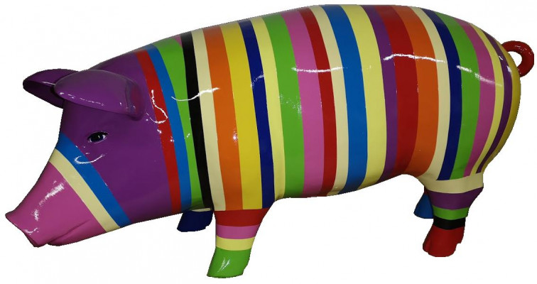 Beeldhouwwerken Abstract Varken Ontwerp Woon Decoratie Standbeelden Figuren Figuur Decoratie