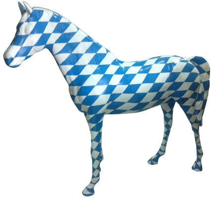 Paard Beieren Wapen Decoratie Figuren Abstract Standbeelden Sculptuur Paard 190x225