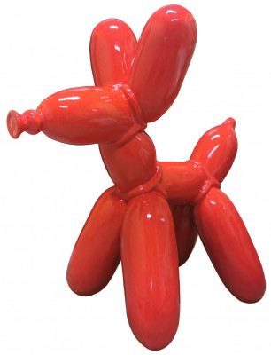 Decoratie ontwerper figuur standbeeld moderne figuren hond ballon tuinbeelden
