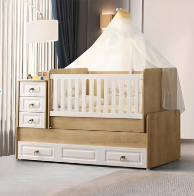 Stijlvol kinderbed van licht hout luxueus bedframe Perfect nieuw