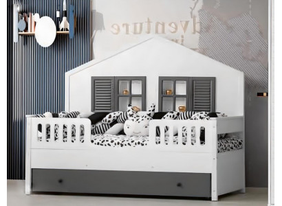 Stijlvol licht kinderbed: Stijlvolle inrichting voor uw kinderkamer.