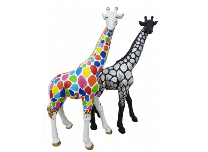 Designerfiguren Moderne decoraties Tuin Giraffe Standbeeld Sculptuur Beeldhouwwerken
