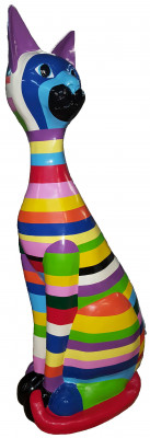 Abstracte figuur Figuren Abstract Standbeelden Sculptuur ontwerper Loft kleurrijke sculpturen