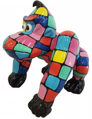 Designer Figur Standbeeld Moderne Figuren Standbeelden Decoratie Deco Gorilla Tuin Nieuw