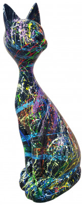 Ontwerper Decoratieve Standbeelden Modere Beschilderde Figuren Abstracte Standbeelden Handgemaakt