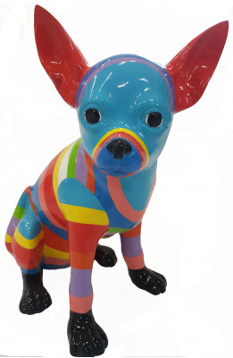 Ontwerper figuur standbeeld moderne figuren decoratie hond tuin sculptuur sculpturen