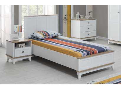 Kinderbed Bedframe Bed Kinderkamer Kindermeubels Wit Hout