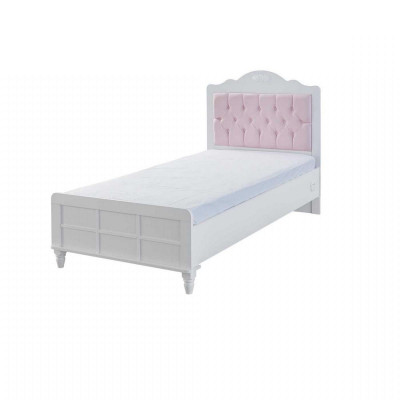 Kinderbed Bed Kinderkamer Kindermeubels Roze Hout Chesterfield