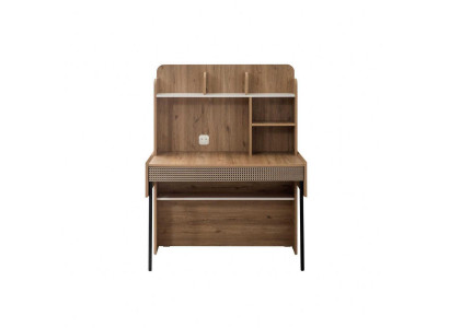 Bureautafel Bureau Tafel Computertafel Bruin Kantoor meubels Houten Tafel Planken