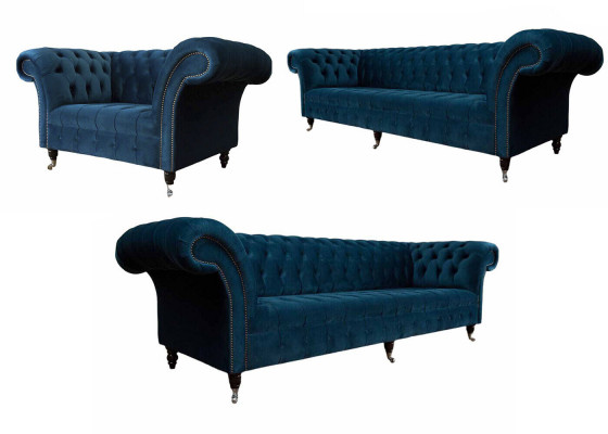 Moderne bankstel 3+3+1 zits woonkamer meubel luxe set