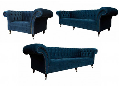 Moderne bankstel 3+3+1 zits woonkamer meubel luxe set