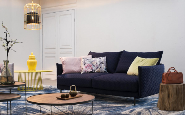 Ontwerp driezits meubels 3-zits bank bank gestoffeerde lounge club banken banken