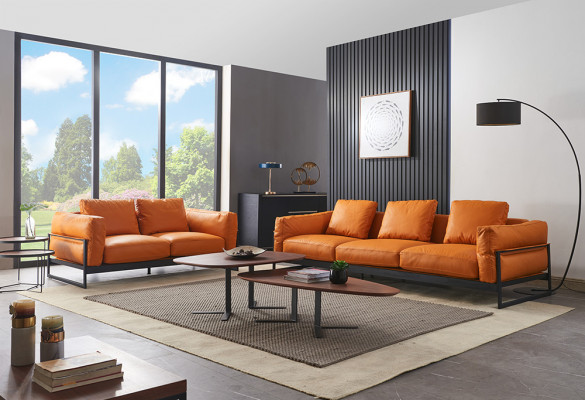 Designer Bankstel Bankstel 3+2 zitterbank Bekleding Set Italiaanse Meubels