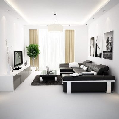 Hoekbank Ontwerpers Zitmeubelen Bankstellen Modern Hoekbank U-vormige Bekleding