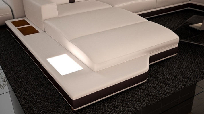 Moderne bank Hoekbank U-vorm Bekleding Hoek Bank Designer Zitmeubelen Banken
