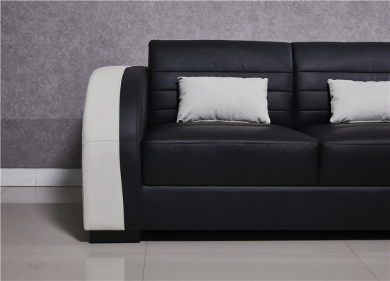 Garnituur hoekbank L-vorm Nieuw Designerbank Bank Hoekbank + Voetenbank Bekleding