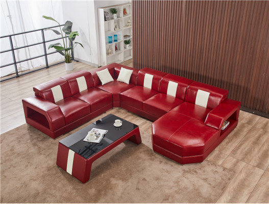 Sofa Zit Hoek set Bekleding Hoek Bank Design Bank Luxe Banken Leer Nieuw