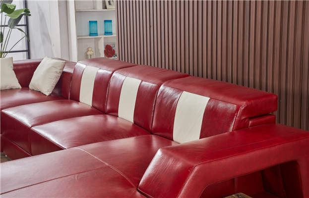 Sofa Zit Hoek set Bekleding Hoek Bank Design Bank Luxe Banken Leer Nieuw