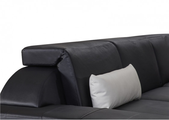 Designer Bank Bank Hoekbank met voetenbankje Bekleding set Woonlandschap U-vorm