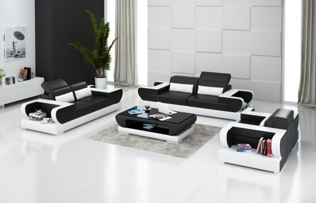 Bankstel 3+2+1 zits Set Design Bank Bekleding Bank Moderne Luxe
