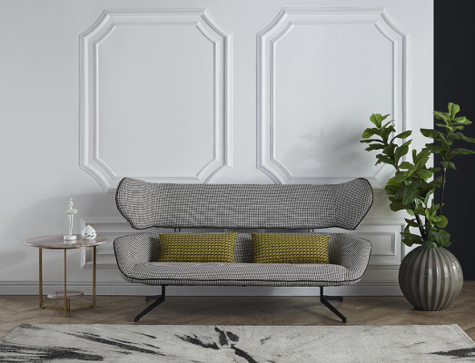 Zitbank Bank Zitbank Zitmeubels Design Bank Stof Relax Bank 130cm