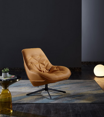 Ontwerpstoel Lounge Club Tv-stoel Stoelen Ontspanning Vergadering Kantoor Nieuw Metaal