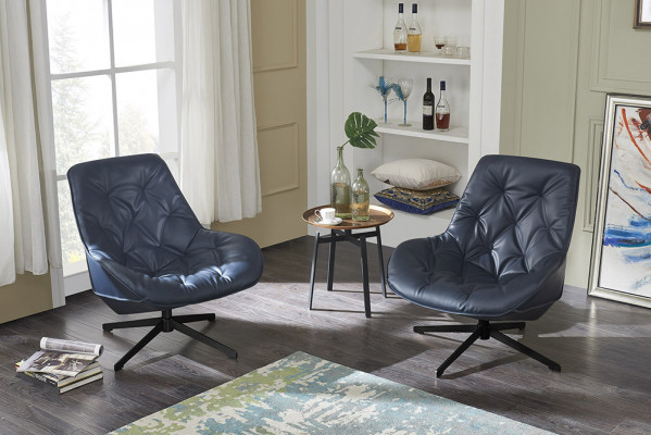 Ontwerpstoel Lounge Club Tv-stoel Stoelen Ontspanning Vergadering Kantoor Nieuw Metaal